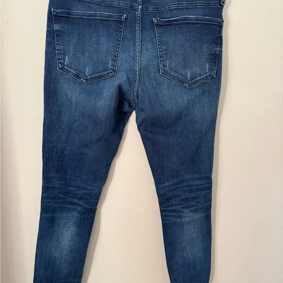 Express - STRETCH + DENIM PERFECT - ANKLE LEGGING - MID RISE 10R/10R - Picture 5 of 8